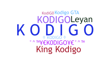 उपनाम - Kodigo
