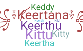 उपनाम - Keerthana