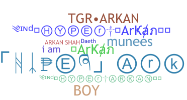 उपनाम - Arkan