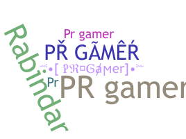 उपनाम - Prgamer