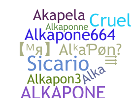 उपनाम - Alkapone