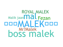 उपनाम - Malek