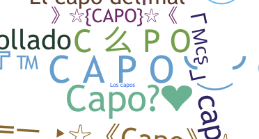 उपनाम - capo