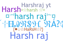 उपनाम - HarshRaj