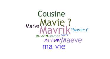 उपनाम - Mavie