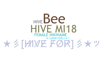 उपनाम - Hive