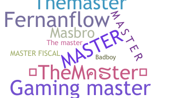 उपनाम - TheMaster