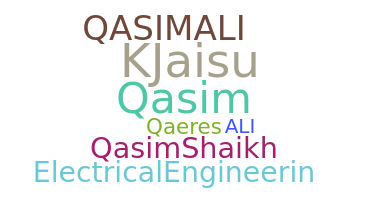 उपनाम - QasimAli