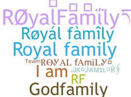 उपनाम - RoyalFamily