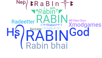 उपनाम - Rabin