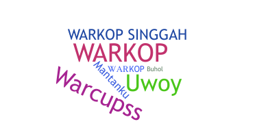 उपनाम - warkop