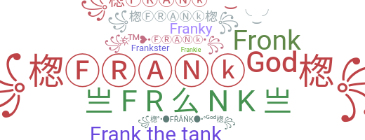 उपनाम - Frank
