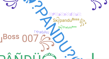 उपनाम - Pandu