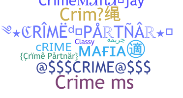 उपनाम - Crime