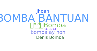 उपनाम - Bomba