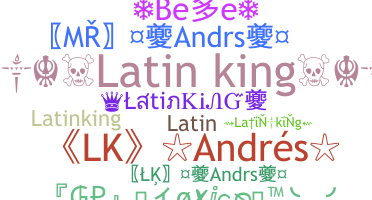 उपनाम - latinking