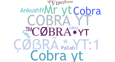 उपनाम - CobraYT