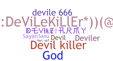 उपनाम - Devile