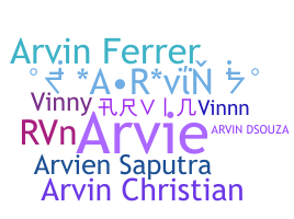 उपनाम - Arvin
