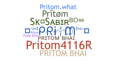 उपनाम - Pritom