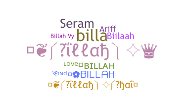 उपनाम - Billah