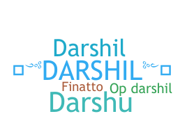 उपनाम - darshil