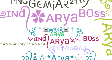 उपनाम - arya