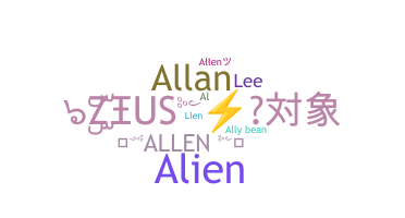 उपनाम - Allen