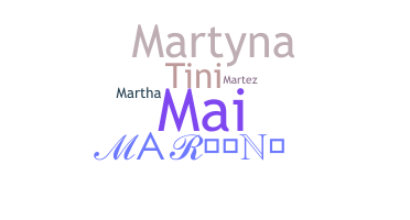 उपनाम - Martini