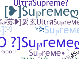 उपनाम - UltraSupreme