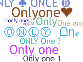उपनाम - Onlyone