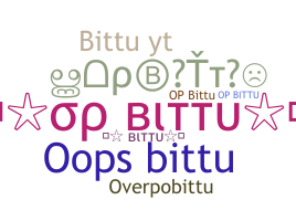 उपनाम - OPbittu