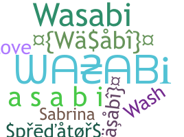 उपनाम - Wasabi
