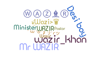 उपनाम - Wazir