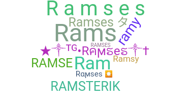 उपनाम - Ramses