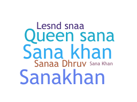 उपनाम - sanakhan