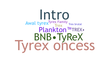 उपनाम - Tyrex