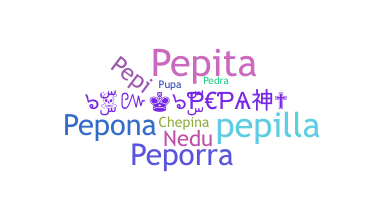 उपनाम - Pepa