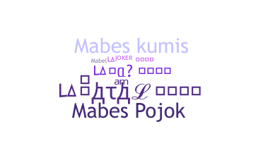 उपनाम - mabes
