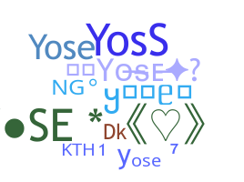 उपनाम - yose