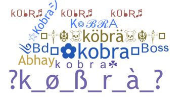 उपनाम - Kobra