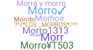 उपनाम - Morro