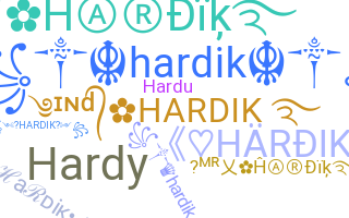 उपनाम - Hardik