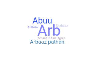 उपनाम - Arbaaz