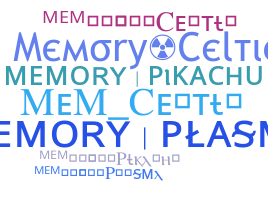 उपनाम - MemoryClan