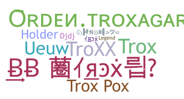 उपनाम - trox