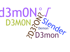 उपनाम - D3MON