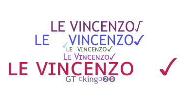 उपनाम - Levincenzo