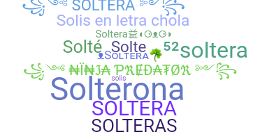 उपनाम - Soltera