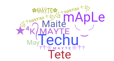 उपनाम - Mayte